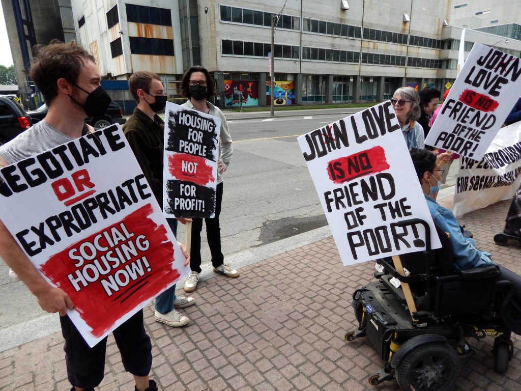 Jon Love Picket Report&nbsp;back