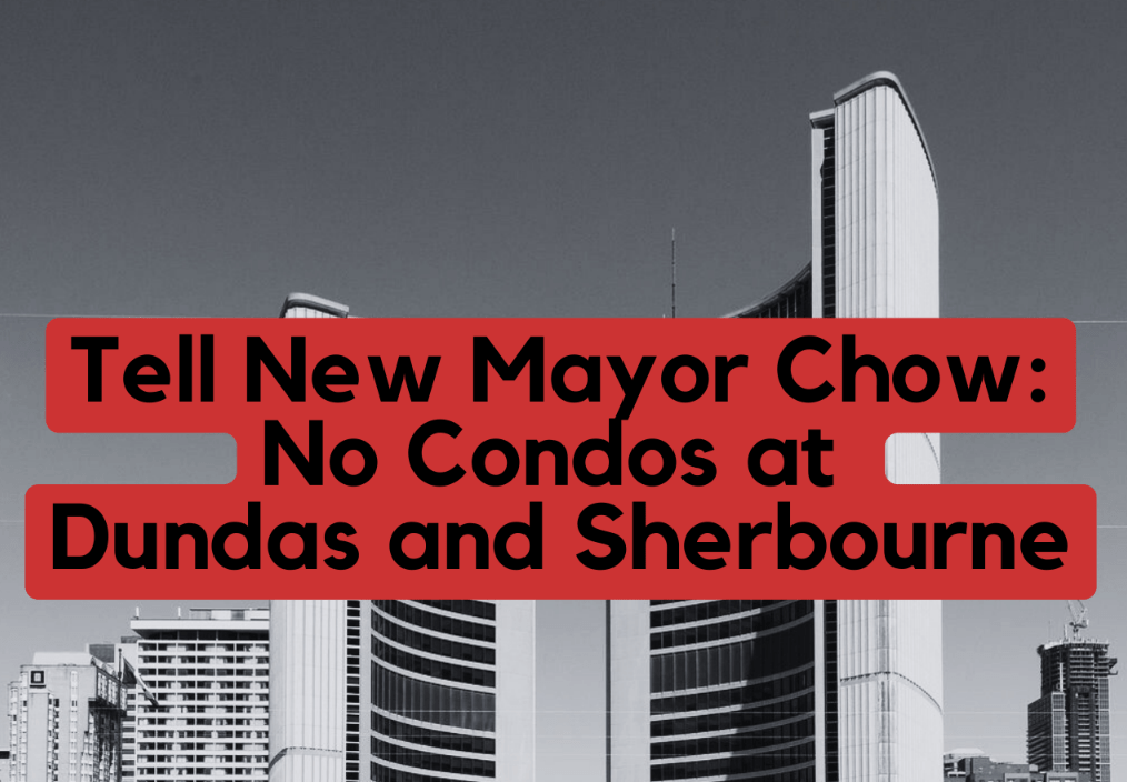 Letter to Mayor&nbsp;Chow