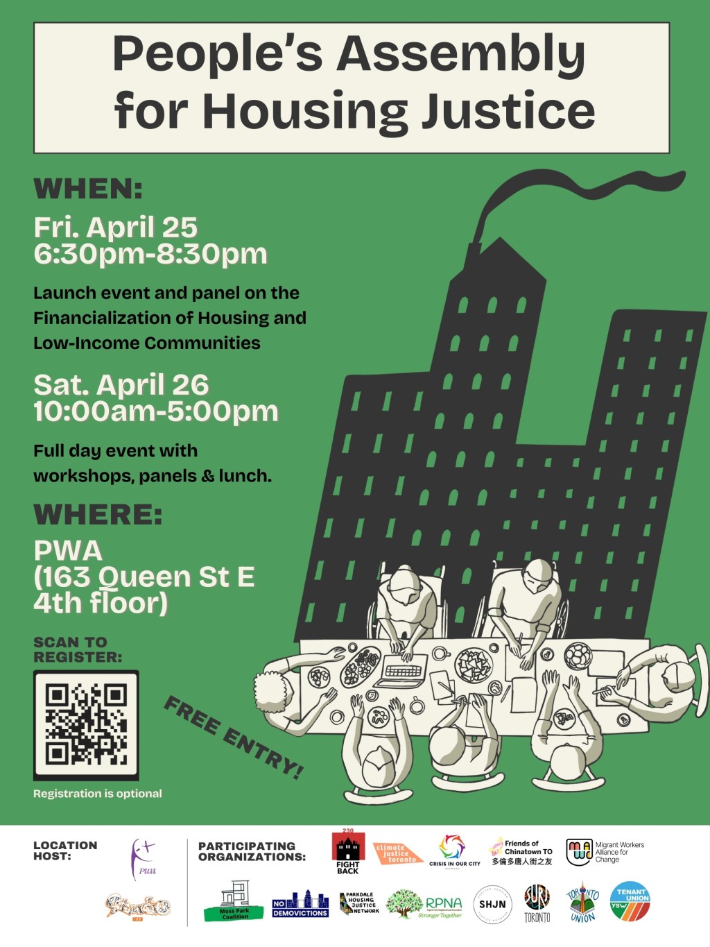 People’s Assembly for Housing Justice -April 25th &&nbsp;26th