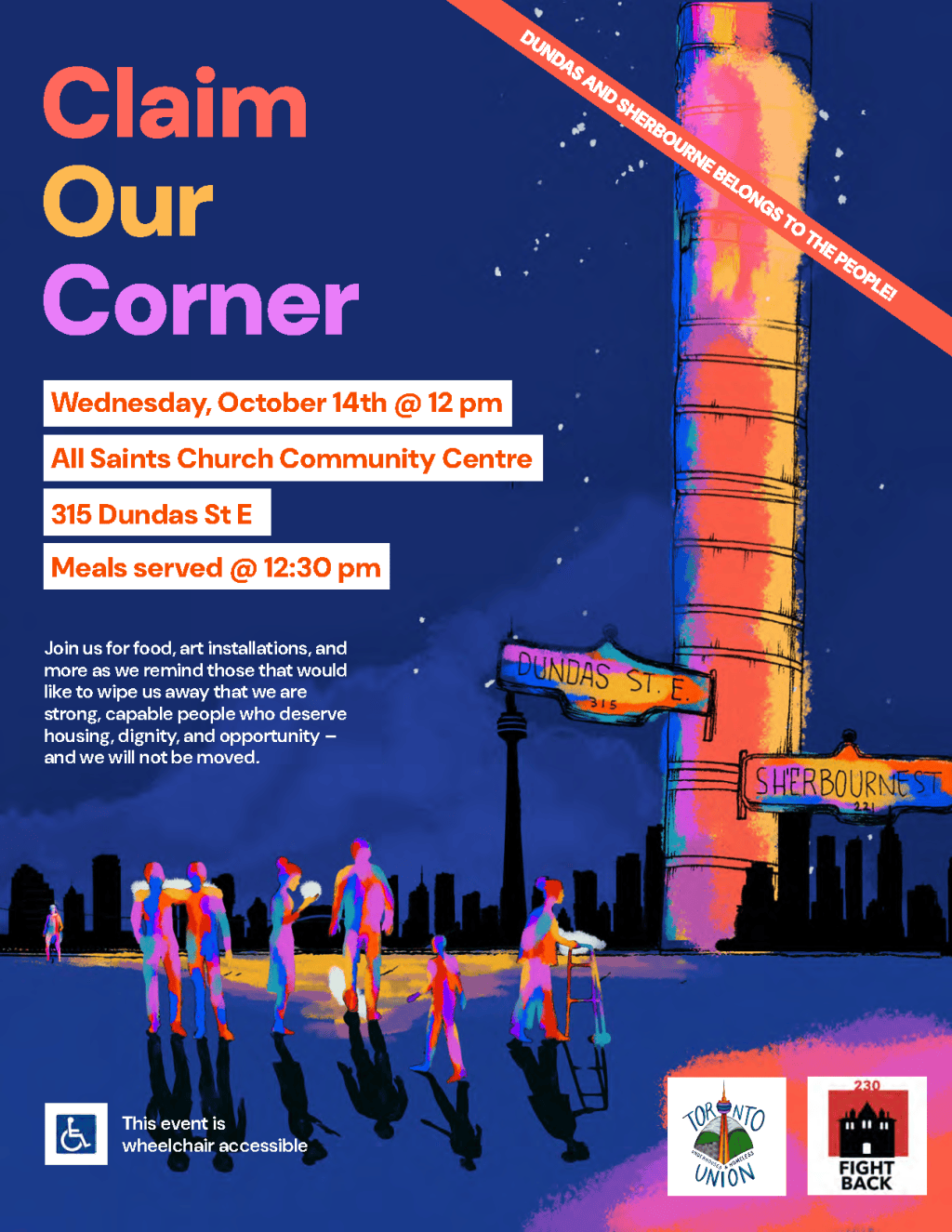 Claim our Corner – Oct&nbsp;14th